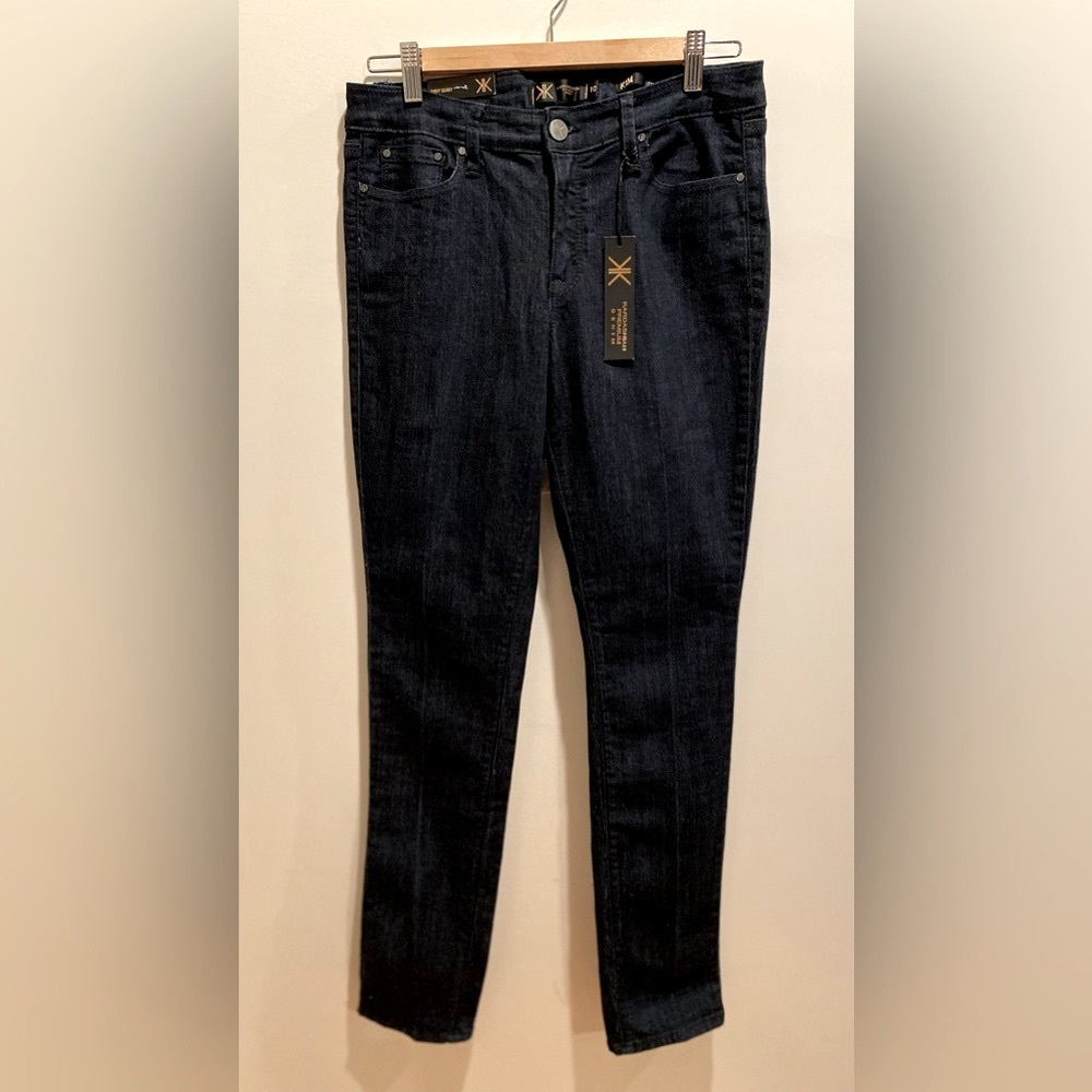 Kardashian Kollection, Size 10, Dark Blue, Curvy Skinny Jean - NWT